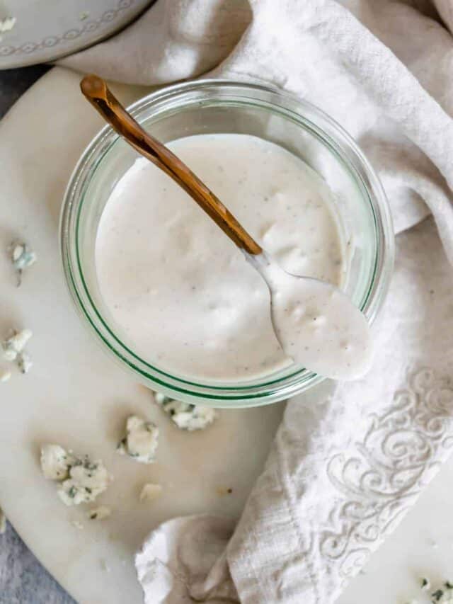 Steakhouse Blue Cheese Dressing Josie + Nina