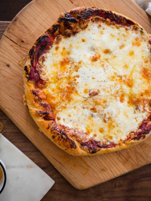 Chewy and Crispy Pizza Dough Josie + Nina