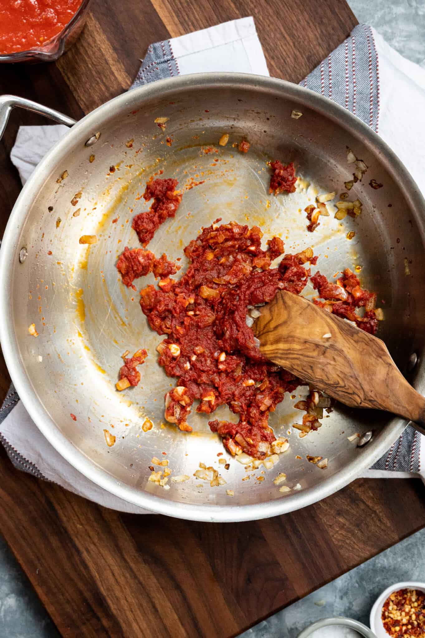 Red Pasta Sauce with San Marzano Tomatoes | Josie + Nina