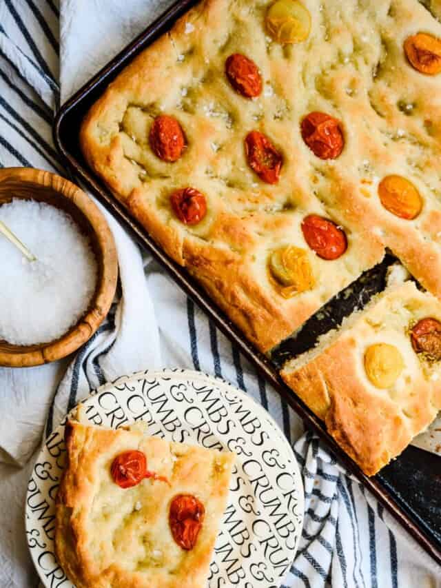 Authentic Italian Focaccia Bread Recipe Josie + Nina