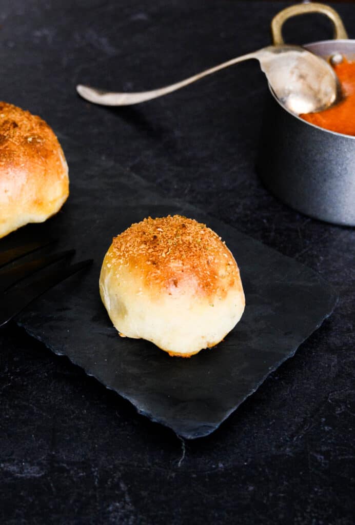 Cheesy Meatball Bombs Josie + Nina