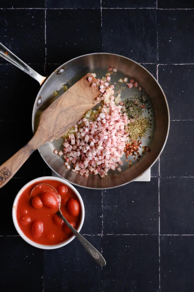 Chicago Pizza Pot Pie Recipe Josie + Nina