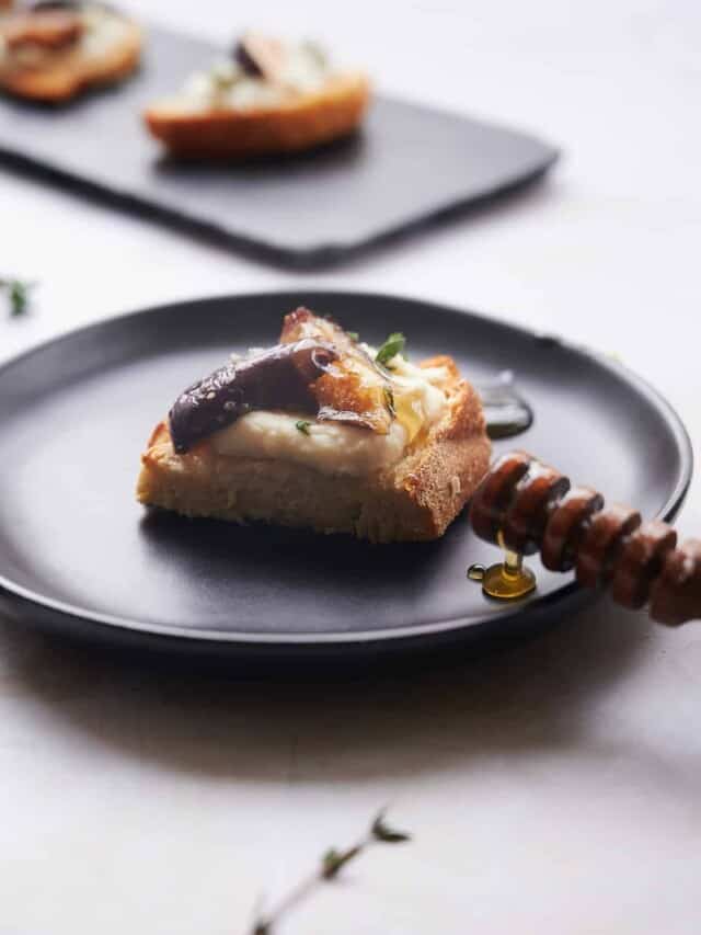 Easy Whipped Ricotta Toast with Figs Best Make Ahead Appetizer Josie + Nina