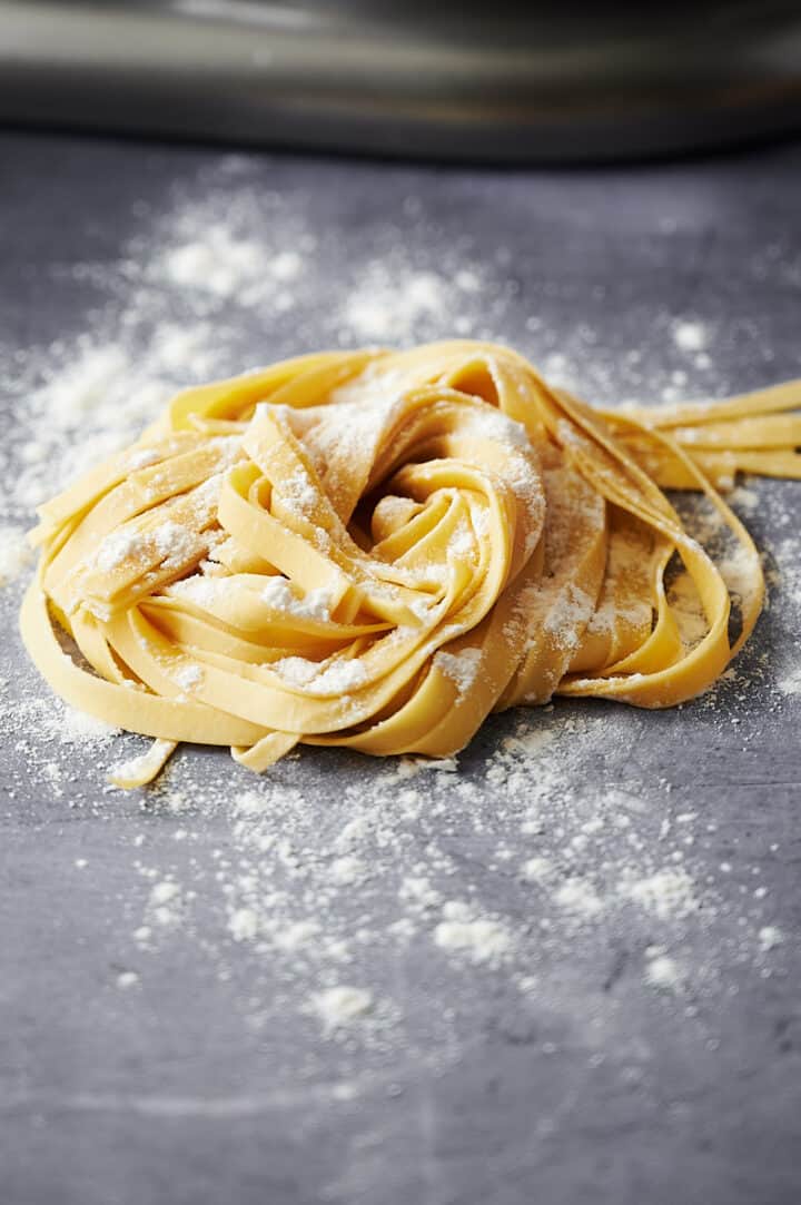 Al Dente Homemade Pasta Recipe (by hand and with pasta attachment