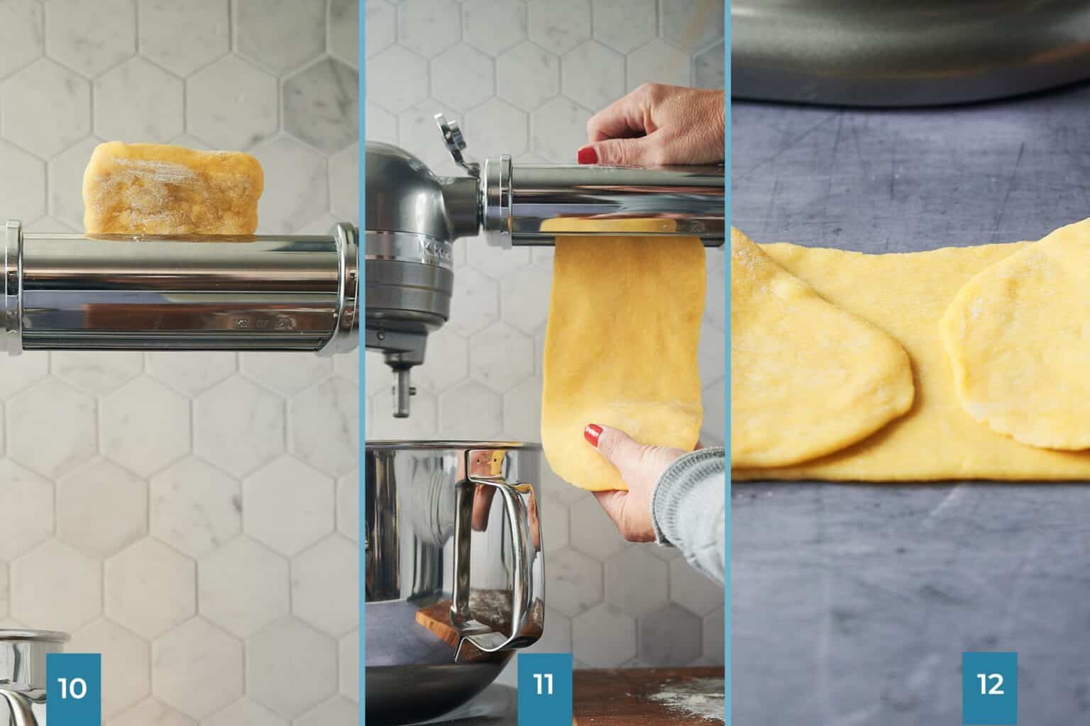 Al Dente Homemade Pasta Recipe (by hand and with pasta attachment