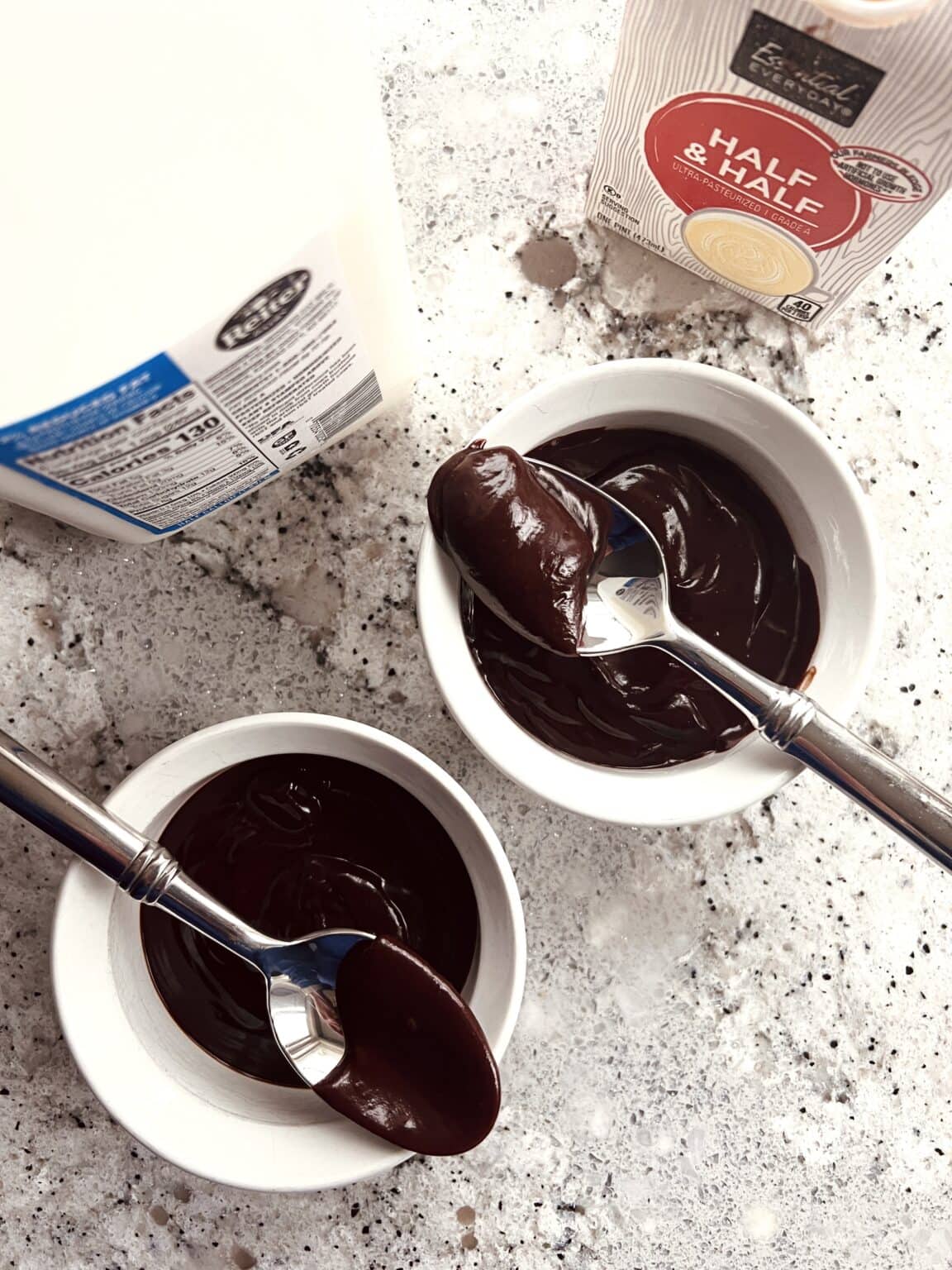 2 Ingredient Creamy Chocolate Ganache Josie + Nina