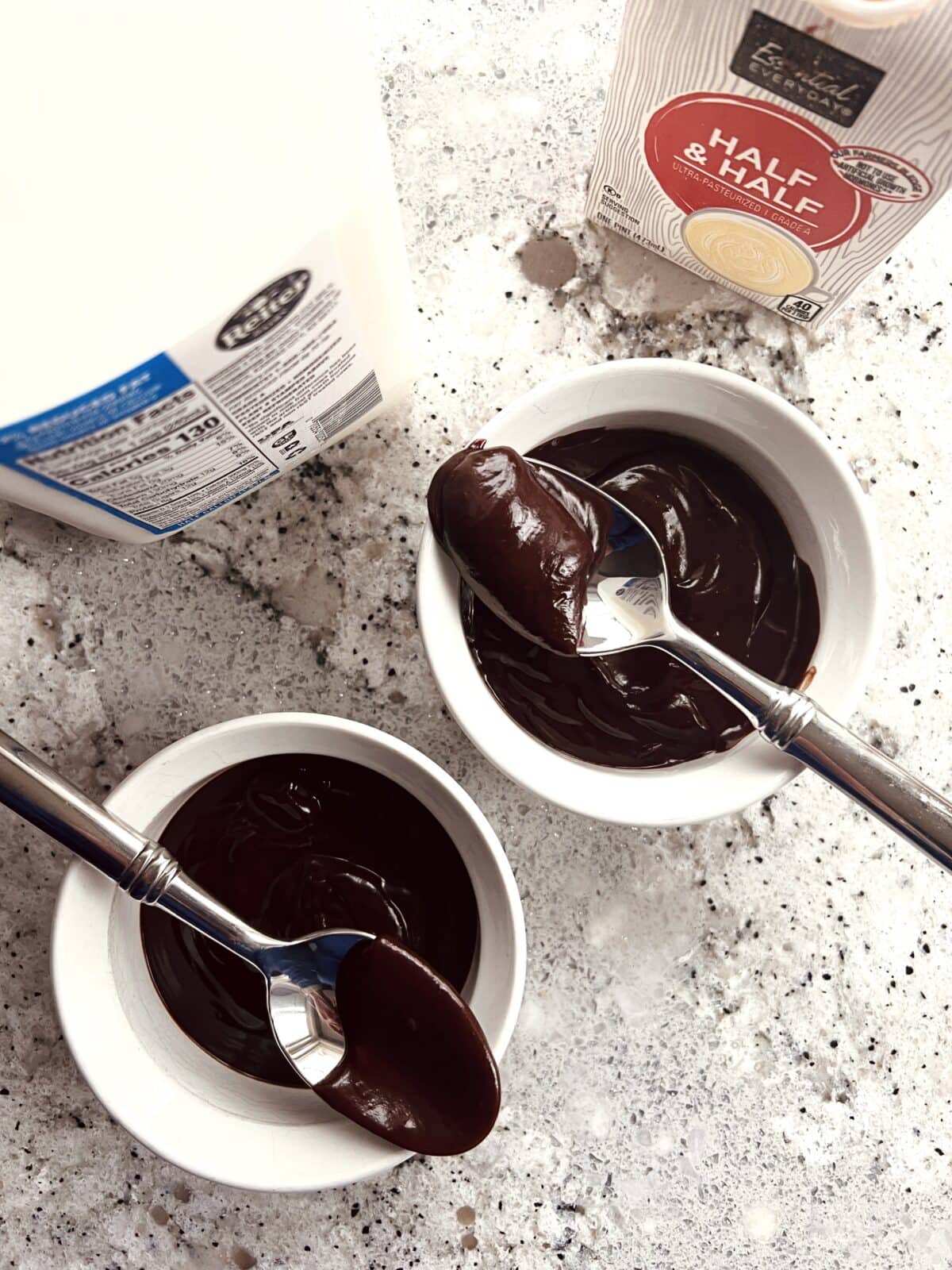 2 Ingredient Creamy Chocolate Ganache Josie + Nina