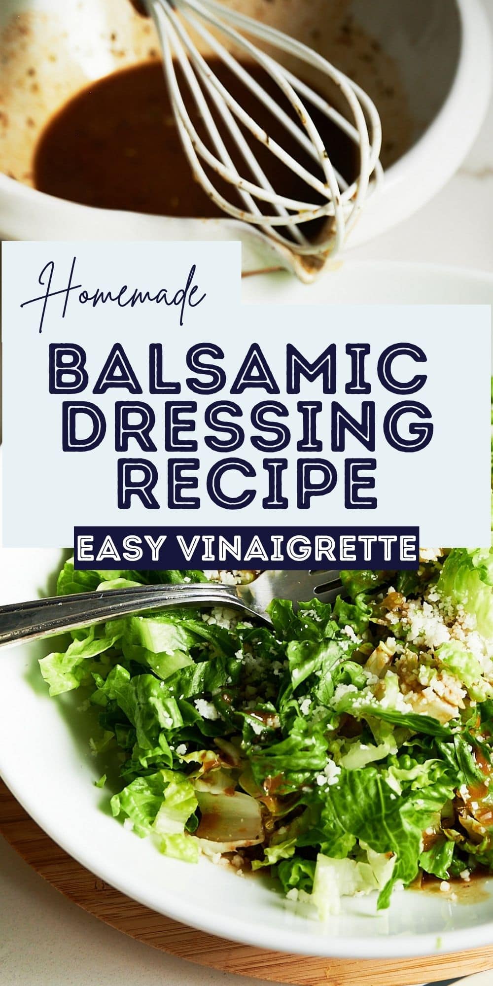 Classic Garlic and Herb Balsamic Vinaigrette Josie + Nina