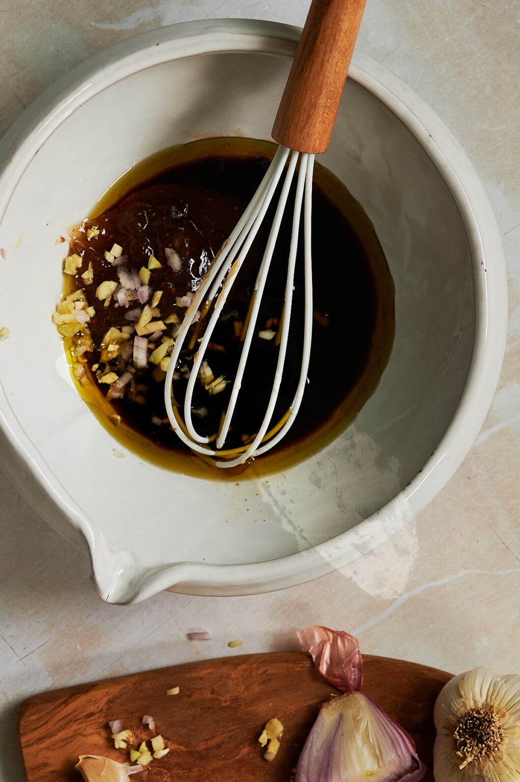 Whisked Fig Balsamic Dressing Josie + Nina