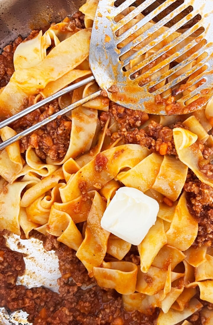Tender Ragù Alla Bolognese (no milk) | Josie + Nina