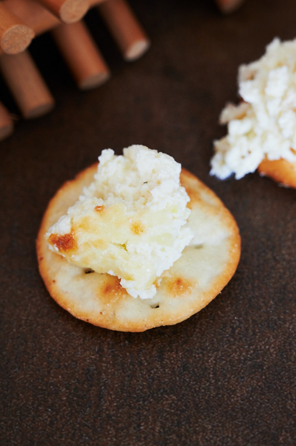 Italian Baked Ricotta Cheese Dip with Herbs Josie + Nina