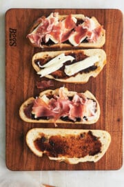 Creamy Brie Grilled Cheese with Fig Jam and Prosciutto | Josie + Nina