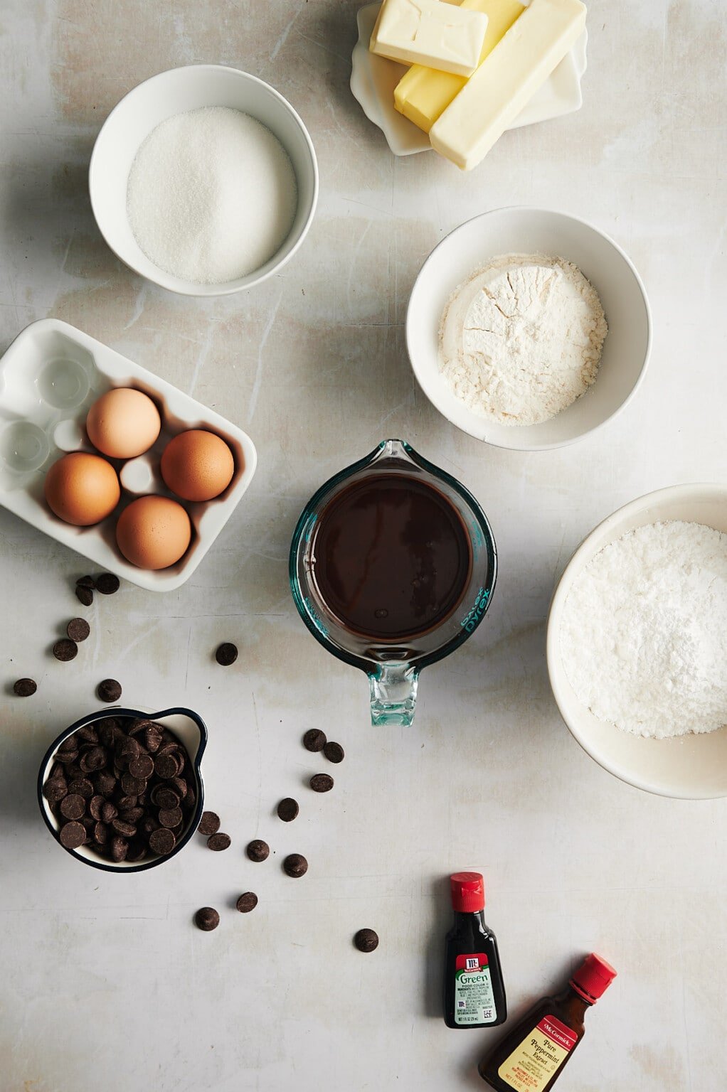 Easy Mint Chocolate Brownies Josie   Nina
