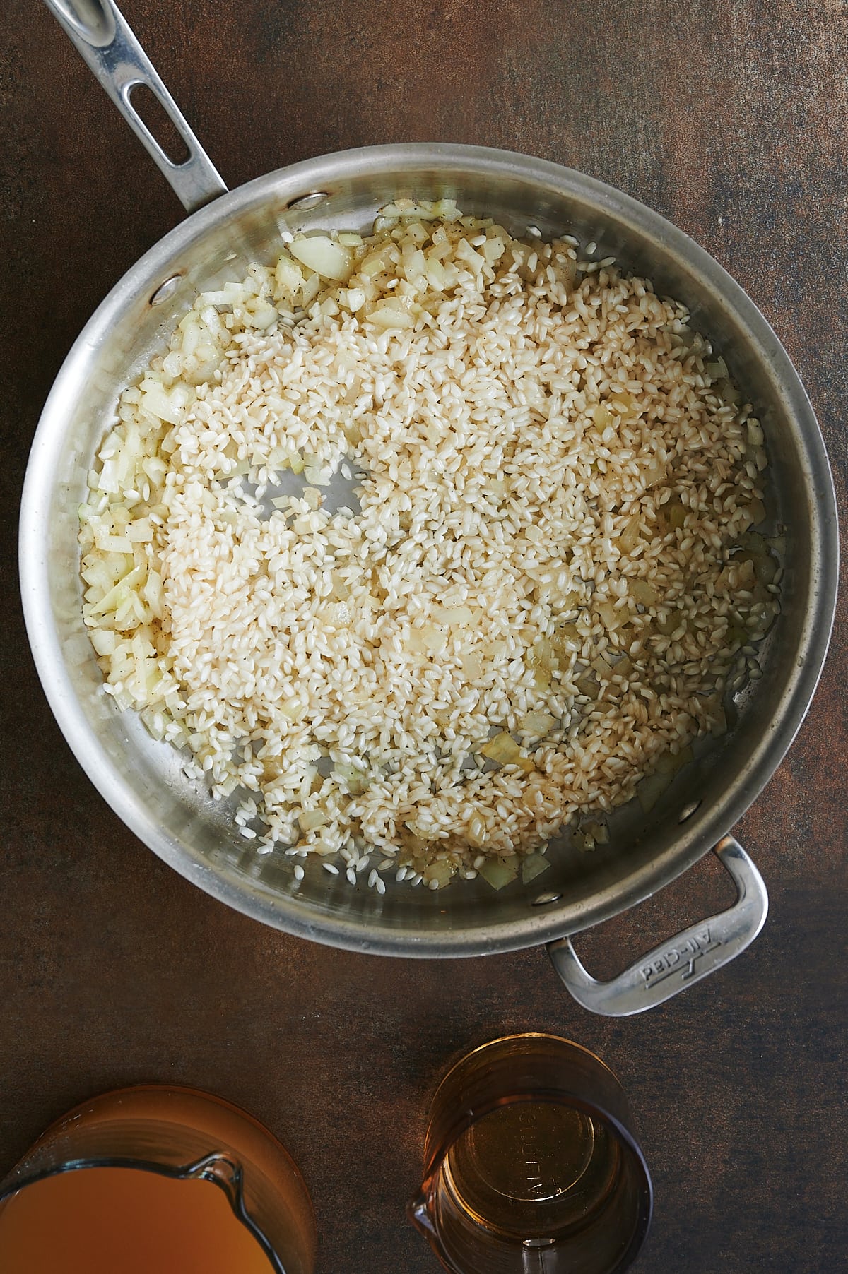 How to Make Risotto without Wine Josie + Nina