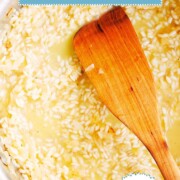 Pinterest risotto image.