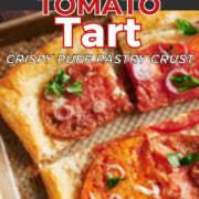 Pinterest Tomato Tart image