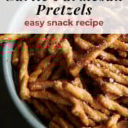 Garlic parmesan pretzels pinterest.