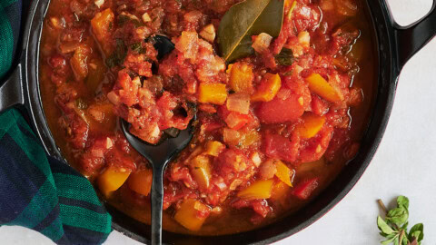 Better than Canned Stewed Tomatoes | Josie + Nina