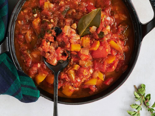 Better than Canned Stewed Tomatoes | Josie + Nina