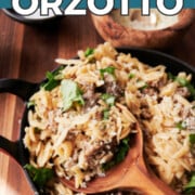 PINTEREST SAUSAGE ORZOTTO